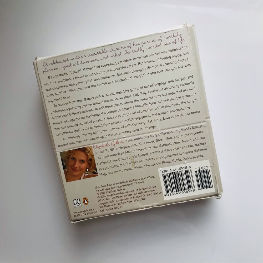 11 CD Audiobook EAT PRAY LOVE Read by the Author - Picture 4 of 15
